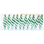 HKH Conjunto de 40 Bolas de Natal em Espiral - Verde