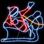 HKH Decoração de Natal com LED em PVC - Colorido