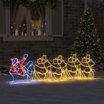 HKH Decoração de Natal com LED em PVC - Colorido