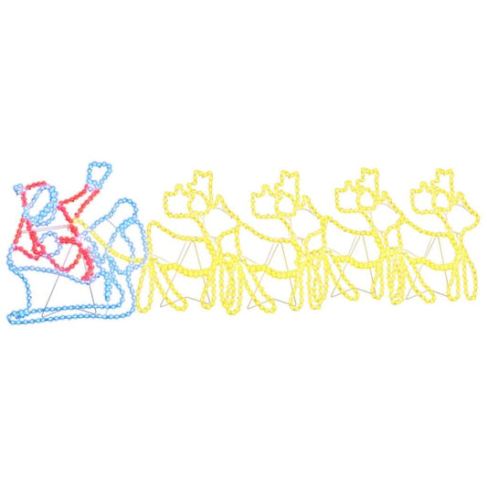 HKH Decoração de Natal com LED em PVC - Colorido