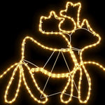 HKH Decoração de Natal com LED em PVC - Colorido