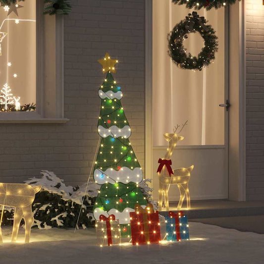HKH Árvore de Natal Iluminada com 3 Caixas de Presente 2d - Branco Quente