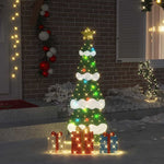 HKH Árvore de Natal Iluminada com 3 Caixas de Presente 2d - Branco Quente
