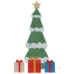 HKH Árvore de Natal Iluminada com 3 Caixas de Presente 2d - Branco Quente