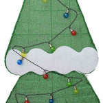 HKH Árvore de Natal Iluminada com 3 Caixas de Presente 2d - Branco Quente