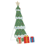 HKH Árvore de Natal Iluminada com 3 Caixas de Presente 2d - Branco Quente