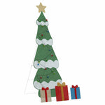 HKH Árvore de Natal Iluminada com 3 Caixas de Presente 2d - Branco Quente
