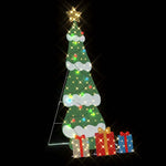 HKH Árvore de Natal Iluminada com 3 Caixas de Presente 2d - Branco Quente