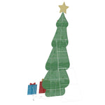 HKH Árvore de Natal Iluminada com 3 Caixas de Presente 2d - Branco Quente