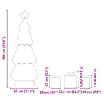 HKH Árvore de Natal Iluminada com 3 Caixas de Presente 2d - Branco Quente
