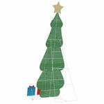 HKH Árvore de Natal Iluminada com 3 Caixas de Presente 2d - Branco Quente