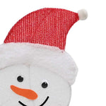 HKH Família de 3 Bonecos de Neve Iluminados - Branco Quente