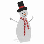HKH Família de 3 Bonecos de Neve Iluminados - Branco Quente