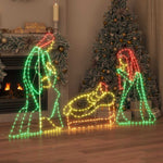 HKH Cenário de Natal Iluminado em PVC - Colorido