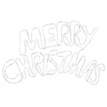 HKH Placa de Natal com 240 LED em PVC - Colorido