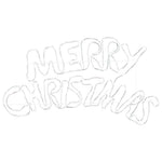 HKH Placa de Natal com 240 LED em PVC - Colorido