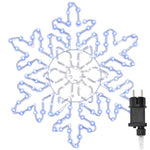HKH Floco de Natal com 156 LED em PVC - Azul