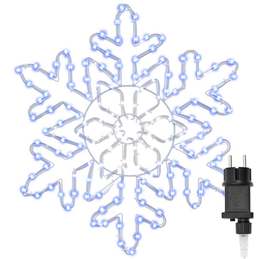 HKH Floco de Natal com 156 LED em PVC - Azul
