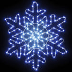 HKH Floco de Natal com 156 LED em PVC - Azul