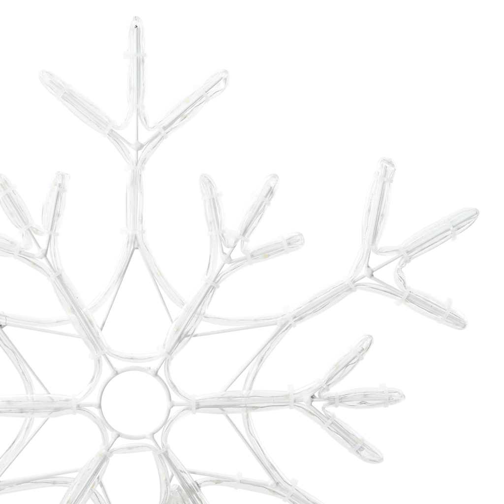 HKH Floco de Natal com 180 LED em PVC - Branco Quente