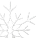 HKH Floco de Natal com 180 LED em PVC - Branco Quente