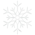HKH Floco de Natal com 180 LED em PVC - Branco Quente