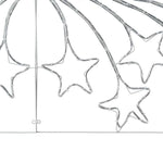 HKH Estrela de Natal com 432 LED em PVC - Colorido