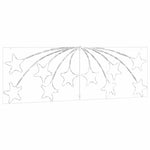 HKH Estrela de Natal com 432 LED em PVC - Colorido