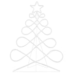 HKH Luz em Forma de Árvore de Natal em PVC - Colorido