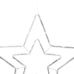 HKH Estrela de Natal em Ferro Branco Frio