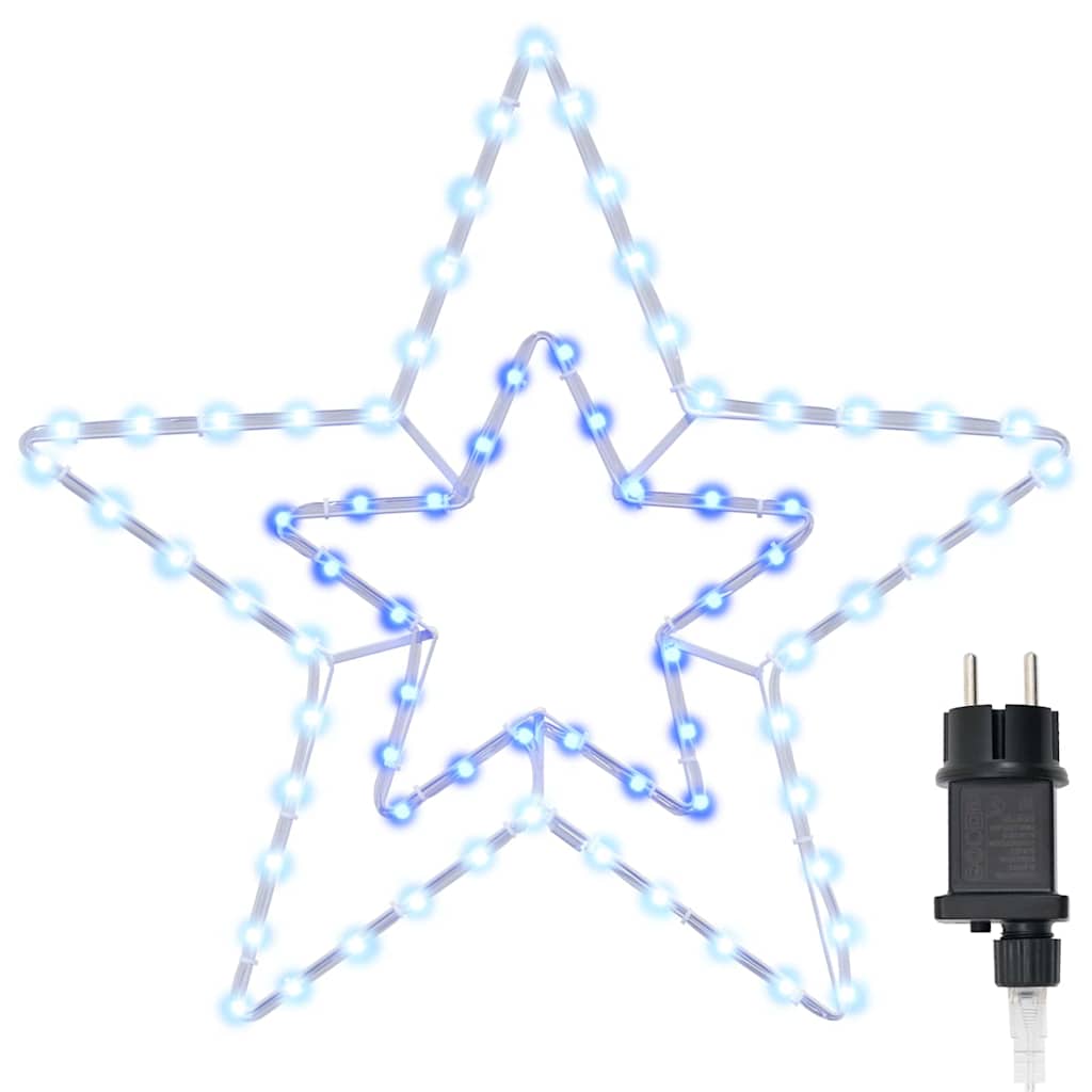 HKH Estrella de Navidad de Hierro Blanco Frío