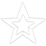 HKH Estrela de Natal em Ferro Branco Frio