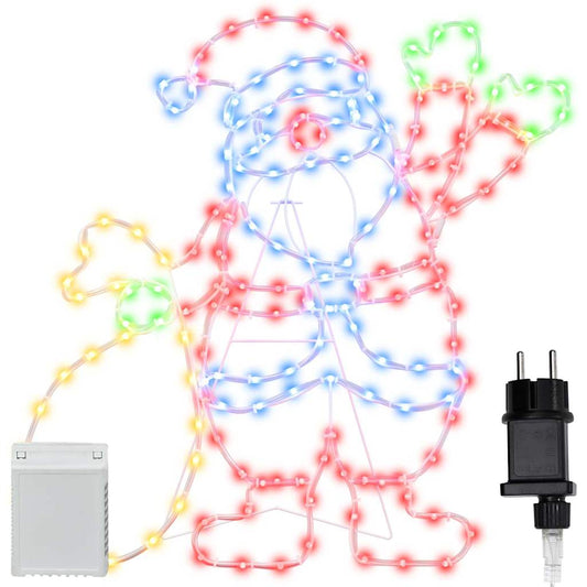HKH Luz do Pai Natal em Ferro - Colorido