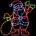 HKH Luz do Pai Natal em Ferro - Colorido