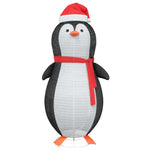 HKH Figura de Pinguim de Neve em Tecido - Branco Quente