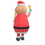 HKH Pai Natal de Natal em Tecido - Branco Quente