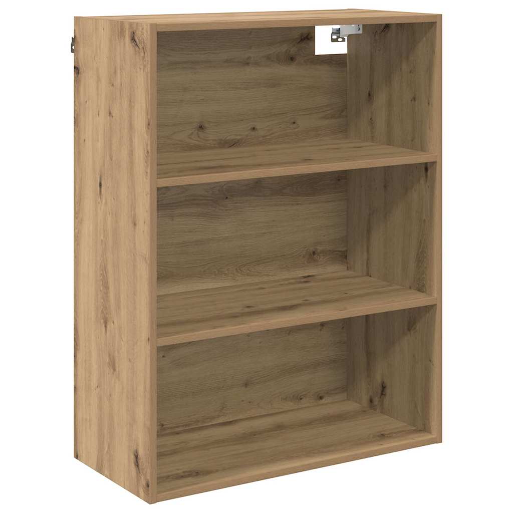HKH Aparador Alto en Madera Procesada con 2 Puertas y 2 Cajones - Roble Artesanal