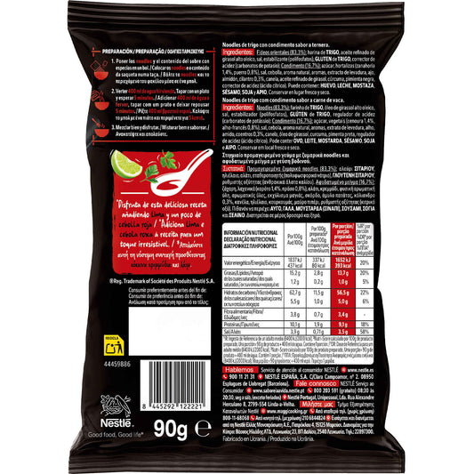 Maggi Noodles Ramen Pho Carne de Vaca 90 g