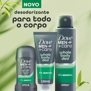 Desodorizante de Corpo Dove Men+Care Bamboo & Aloe Vera Spray 91 g 150 ml