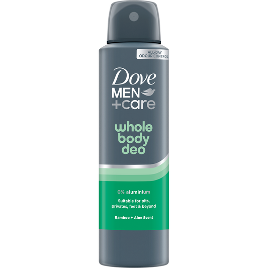 Desodorizante de Corpo Dove Men+Care Bamboo & Aloe Vera Spray 91 g 150 ml