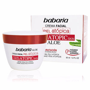 Babaria Atopic skin creme facial de aloe vera 0% 50 ml