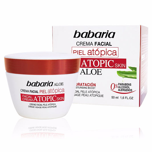 Babaria Atopic skin creme facial de aloe vera 0% 50 ml