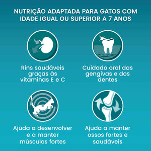 Purina One Vital Maturity Salmão para Gato Sénior 800 g
