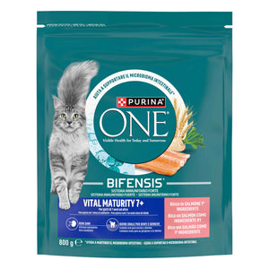 Purina One Vital Maturity Salmão para Gato Sénior 800 g
