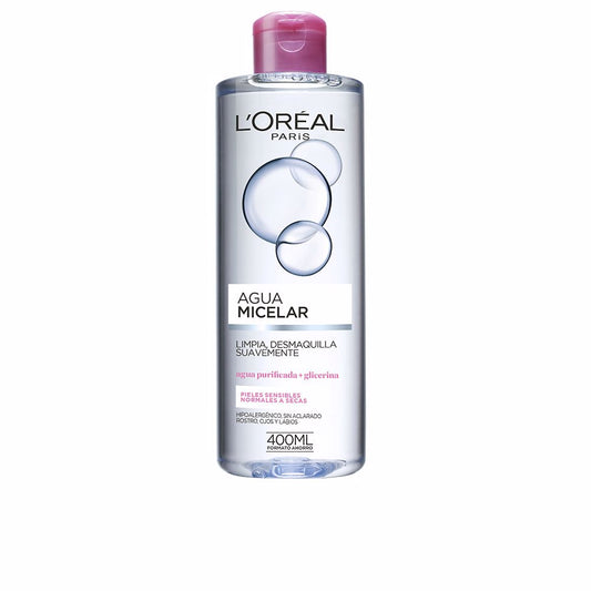 L'Oréal Paris Água micelar suave para peles sensíveis 400 ml