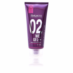 Salerm Wet gel+ medium hold wet look styling gel 200 ml