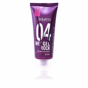 Salerm Wet gel rock gel modelador extra forte efeito molhado 200 ml