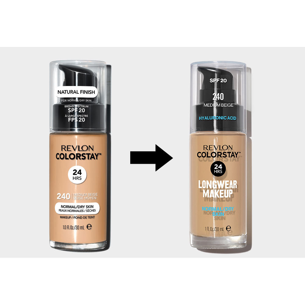 Revlon Mass Market Base colorstay normal/dry pele #240-medium bege 30 ml