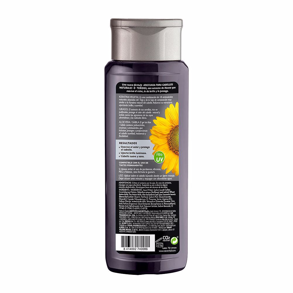 Natur Vital Xampu cor preta 300 ml
