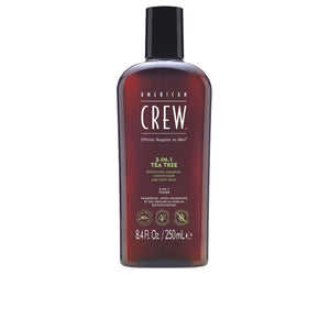 American Crew Árvore de chá 3 in 1 shampoo, condicionador e sabonete líquido 250 ml